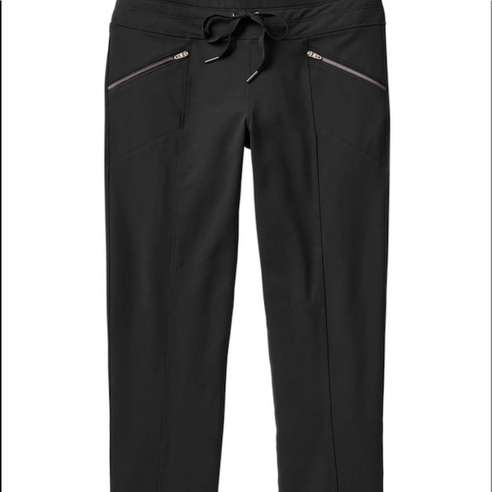 Athleta Metro Slouch Capri Black Size XS